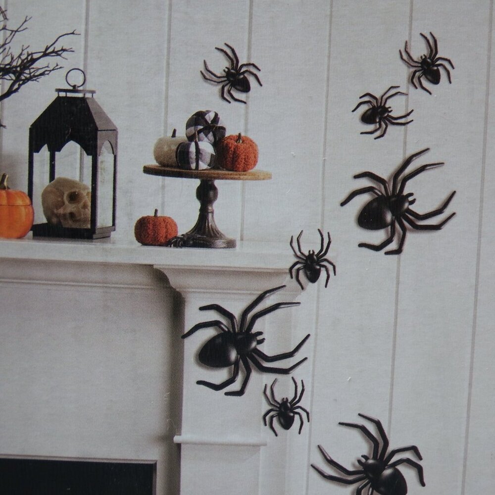 NIB Halloween Spiders Wall Hanging Decorations
